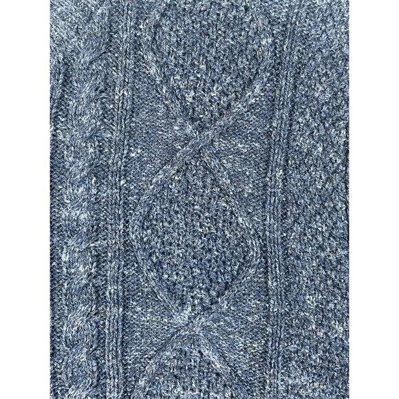 Gap Mens Size S Cable Knit Blue Sweater NWT - Picture 10 of 10